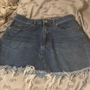 Jean skirt